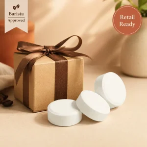 Sustainable Biodegradable Coffee Descaling Tablets Plastic Free Packaging Solid Concentrated Formula Time Saving Efficient