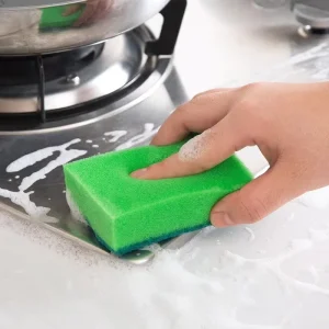 Sustainable Kitchen Dishwasher Scrub Pad Eco-Friendly Recyclable Biodegradable Sponge Scourer