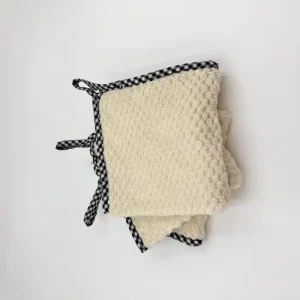 Sustainable Microfiber Kitchen Dish Towels for High Water Absorption and Grease Removal