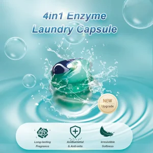 Sustainable Packaging Laundry Detergent Pods Stain Removal Eco Friendly Deep Clean Softening Fragrance OEM Manufacturer