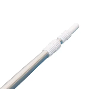 Swimming Pool Multifunctional Cleaning Tools Leaf Skimmer Vacuum Head Aluminum Adjustable Telescopic Pole