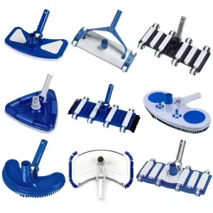 Swimming Pool Vacuum Head 12 Inch Flexible Mop Head With Brush Swimming Pool Tool