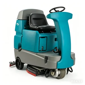 T7 Ride-On Floor Cleaning Machine Battery-Powered Floor Scrubber for Mall Hotel Workshop