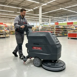 TBS TX45 Floor Cleaning Machine an Easy to operate and Innovative Industrial Cleaning Equipment Commercial Floor Cleaner