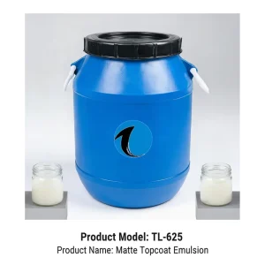 TL 625 Low Gloss Matte Topcoat Paint Excellent Matting Water Resistance