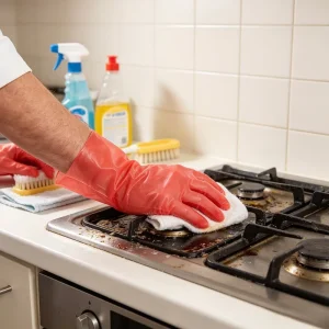 TPE Disposable Gloves Food Grade Oil-Resistant Dustproof Waterproof for Daily Household Use
