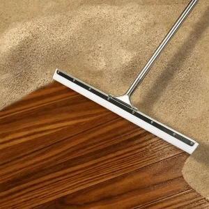 TPR Floor Squeegee Stainless Steel Eco Friendly Durable Lightweight Portable Window Wiper Commercial Glass