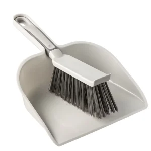 TPR Mini Soft Bristle Short Handle Plastic Dust Brush