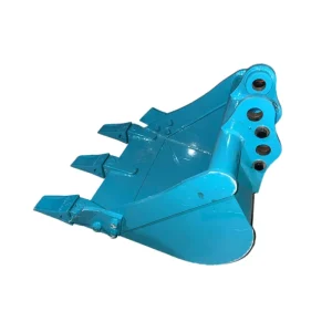 TY Kubota U15 1.5-1.8 Ton Excavator Digging and Trenching Buckets, Standard Scoop, Blue