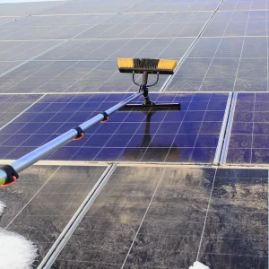 Telescopic 12m 10m Solar Panel Window Cleaning Brush Equipment Tools to Wash Clean Solar Panels