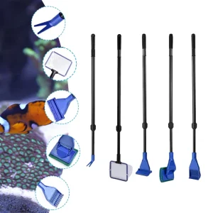Telescopic Cleaning Kit for Aquarium Fish Tank