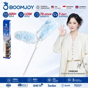 Telescopic Disposable Duster with 180-Degree Rotatable Head, Refills, and Extender Handle