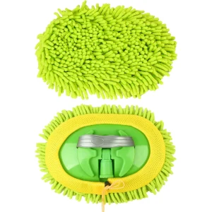 Telescopic Handheld Eco Friendly Window Brush Multi Use for Household Aluminum Chenille Car Wash Mop