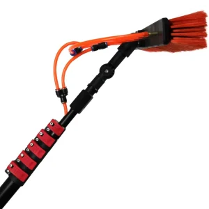 Telescopic High Rise Building Solar Panel Cleaning Tools Expandable Pole Brush Kit China Manufacturer