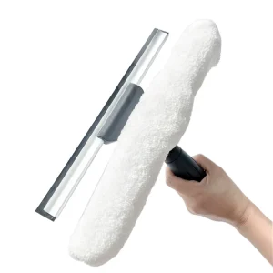 Telescopic Long Handled Rubber Window Cleaning Squeegee Kit