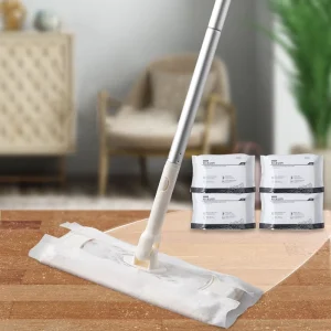 Telescopic Microfiber Floor Mop and Wiper Cleaning Kit