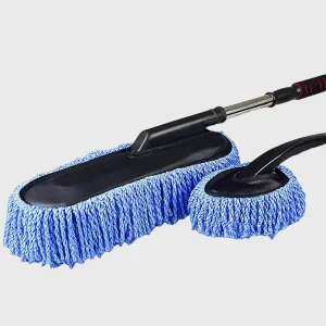 Telescopic Microfiber Wax Drag Duster and Car Wash Brush