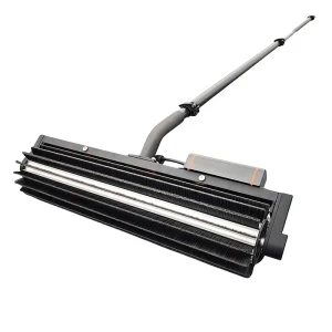 Telescopic Pole Handheld Electric Cleaning Tool Sun Panel Cleaning Solutions Roller Brush Panel Cleaning Machine