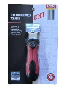Telescopic Squeegee Holder with Steel Blades for Cleaning Glass Floors and Tiles Multipurpose Hardware Tools