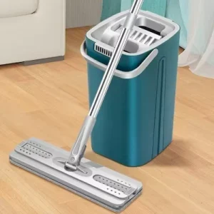 Telescopic Stainless Steel Fast-Absorption Mop High Capacity Wet Dry Use