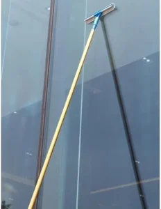 Telescopic Window Cleaning Pole 7.5m High Reach Squeegee Indoor Outdoor Cleaning Kit