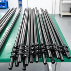 Telescoping Pole 9m 12m 15m 20m 22m Carbon Fiber Telescopic Window Cleaning Pole with Flip Lock