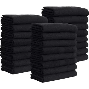 Terry Cotton Dish Cloths for Kitchen White Absorbent Dish Rags for Washing Dishes 8 Pack