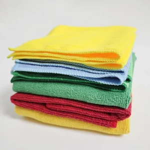 Terry Household Cleaning Tools Accessories Blue and Soft Cleaning Cloths for Furniture and Table Cleaning Cloth for Home