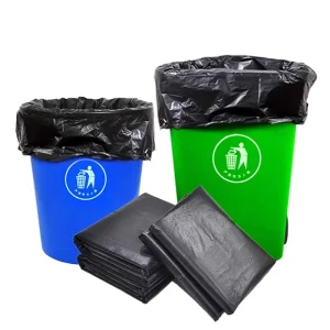 Thick Jumbo Heat Seal HDPE Trash Bags 96 Gallon Heavy Duty for Large Outdoor and Kitchen Bins