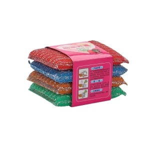 Thick Kitchen Dish and Pot Scrub Sponge Scouring Pads