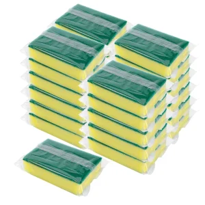 Thick Kitchen Scrubber Sponge Pads for Dish and Pot Cleaning