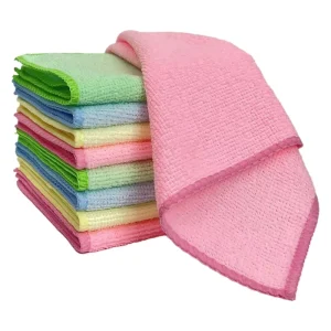 Thickened Absorbent Polyester Cleaning Towel, Grease Busting, Oil Resistant, Reusable for Household Kitchen Dish