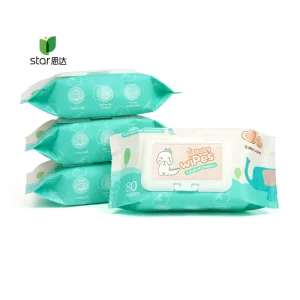 Thickened Baby Wet Wipes Alcohol Free Unscented Safe for Facial Face Mouth Hand Body Cleaning