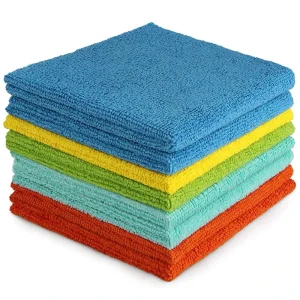 Thickened Cleaning Towel Ultra fine Fiber Water Oil Absorbent Dishwashing Cloth Kitchen Cleaning Cloth Scouring Pad
