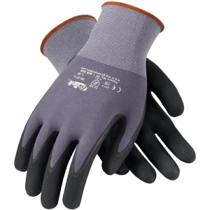 Thickened Durable Food-Grade Waterproof Oil-Proof Factory Supplier Nitrile-Coated Household Cleaning Gloves