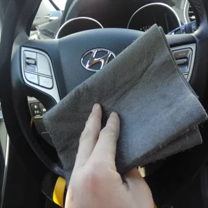 Thickened Microfiber Glass Cleaning Towel Soft Absorbent Lint-Resistant Eco-Friendly Mirror Cloth
