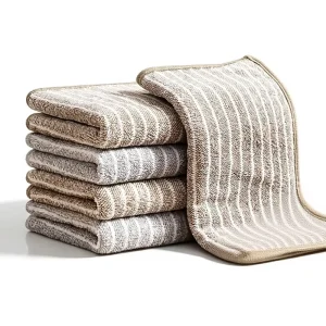 Thickened Microfiber Square Kitchen Dish Cloth, Multifunctional, Absorbent, Oil-Free, Hair-Free, Machine Washable Cleaning Towel
