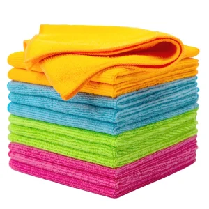 Thickened Microfiber Towel Reusable Oil Resistant Household Cleaning Cloth for Tableware