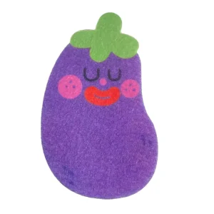 Three-Layer Fruit and Vegetable Kitchen Grease-Removal Sponge