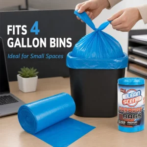 Tie Handle Trash Bags Leak Resistant Kitchen Waste Bags Private Label OEM ODM Dual Factory