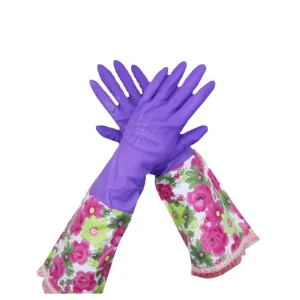 Tight Long Rubber Dishwashing and Laundry Gloves