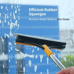 Tile Grout Brush 120 Degree Swivel Head Stainless Steel Handle for Household Bathroom Floor Cleaning