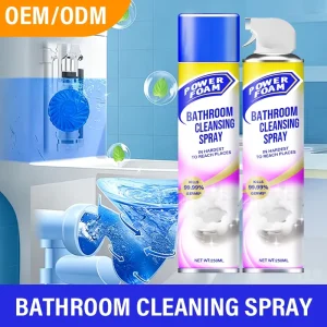 Toilet Bowl Cleaner Foaming Spray Stain Remover and Odor Eliminator