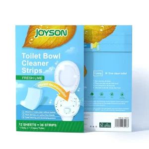 Toilet Bowl Cleaner Strips Water Soluble Tablet Cleansers Cleans Descales and Refreshes Toilets