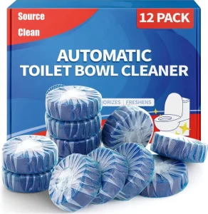 Toilet Bowl Cleaner Tablets Slow Releasing Toilet Tank Cleaners for Deodorizing & Descaling Against Tough Stains