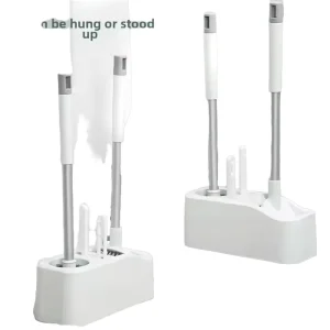 Toilet Brush and Plunger Set Bathroom Cleaning Kit