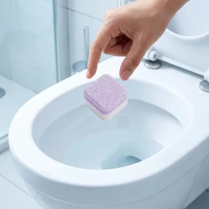 Toilet Cleaner Tablet Effervescent Toilet Cleaner for Odor and Stain Removal