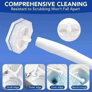 Toilet Cleaner Wand Refills Compatible with Most Toilet Brushes Fresh Fragrance
