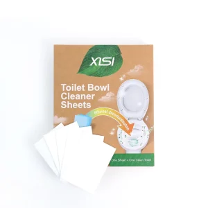 Toilet Cleaning Sheet Bowl Cleaner Sheet Eco Friendly Detergent Paper