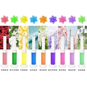 Toilet Florets to Remove Odor and Retain Fragrance Flower Gel Cleaner Toilet Deodorizer